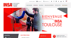 Desktop Screenshot of insa-toulouse.fr