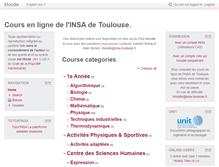 Tablet Screenshot of moodle.insa-toulouse.fr